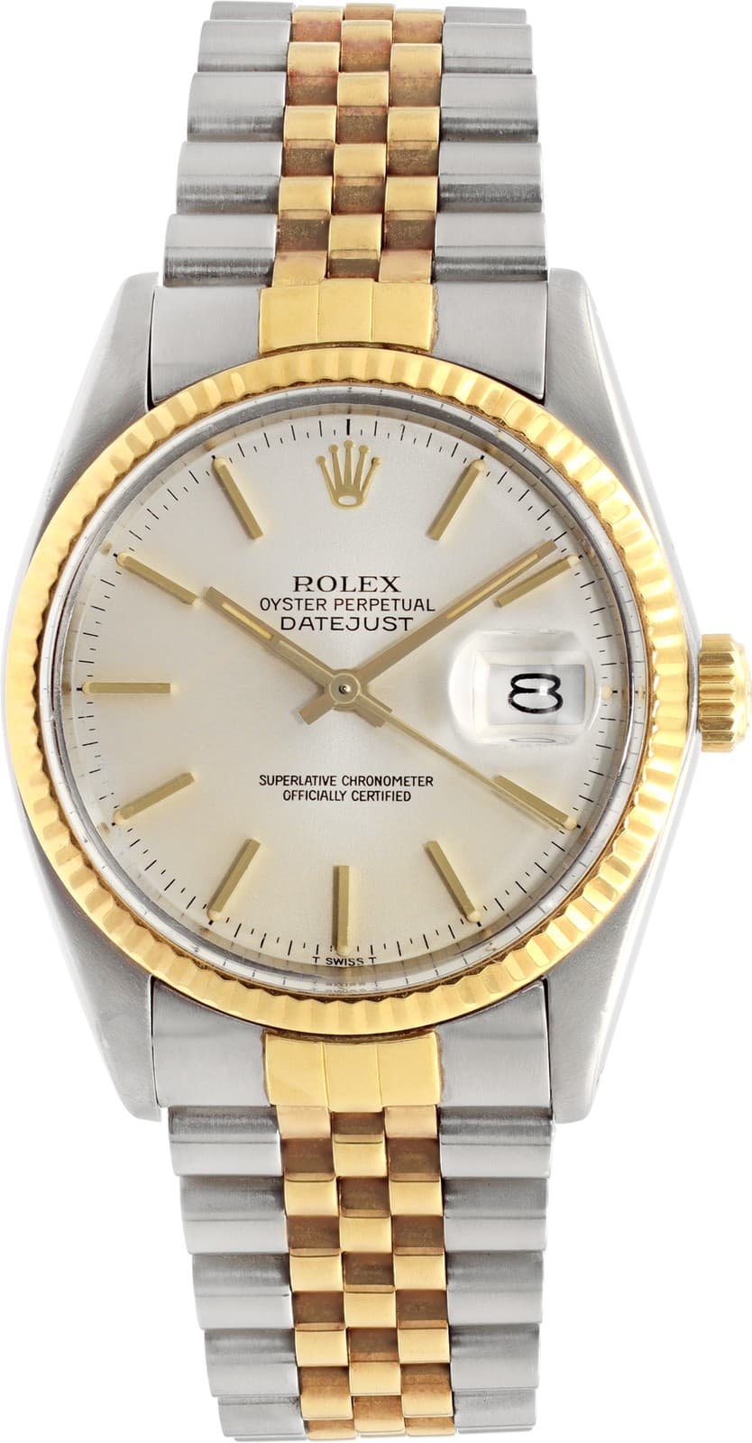 Rolex Datejust two-tone in stainless steel and 18k yellow gold