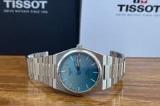 Tissot PRX - T137.407.11.351.01- Automatic Ice Blue Chameleon Dial Men's Watch