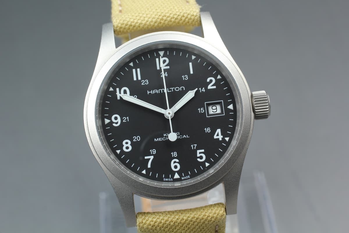 [ Box ] HAMILTON Khaki Field Mechanical H694390 Manual Winding Swiss Men's Watch