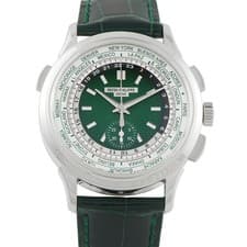 Patek Philippe Complications World Time Flyback Chronograph Platinum Watch 5930