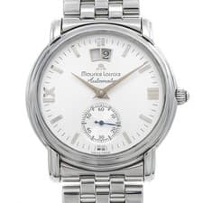 MAURICE LACROIX Masterpiece Grand Guichet Date Silver Detail SS Men Automatic