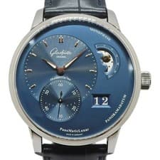 GLASHUTTE ORIGINAL Panomatic Luna 1-90-02-46-32-61 Men's Used Watch #41014