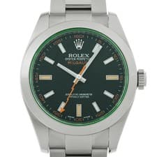 ROLEX Milgauss 116400GV Random Serial Black Men's Stainless Steel #W861