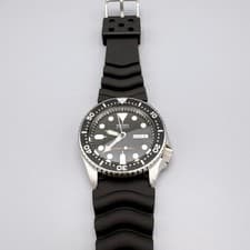 Seiko Diver SKX007 7S26-0020 Black Boy Automatic Men's Watch Used