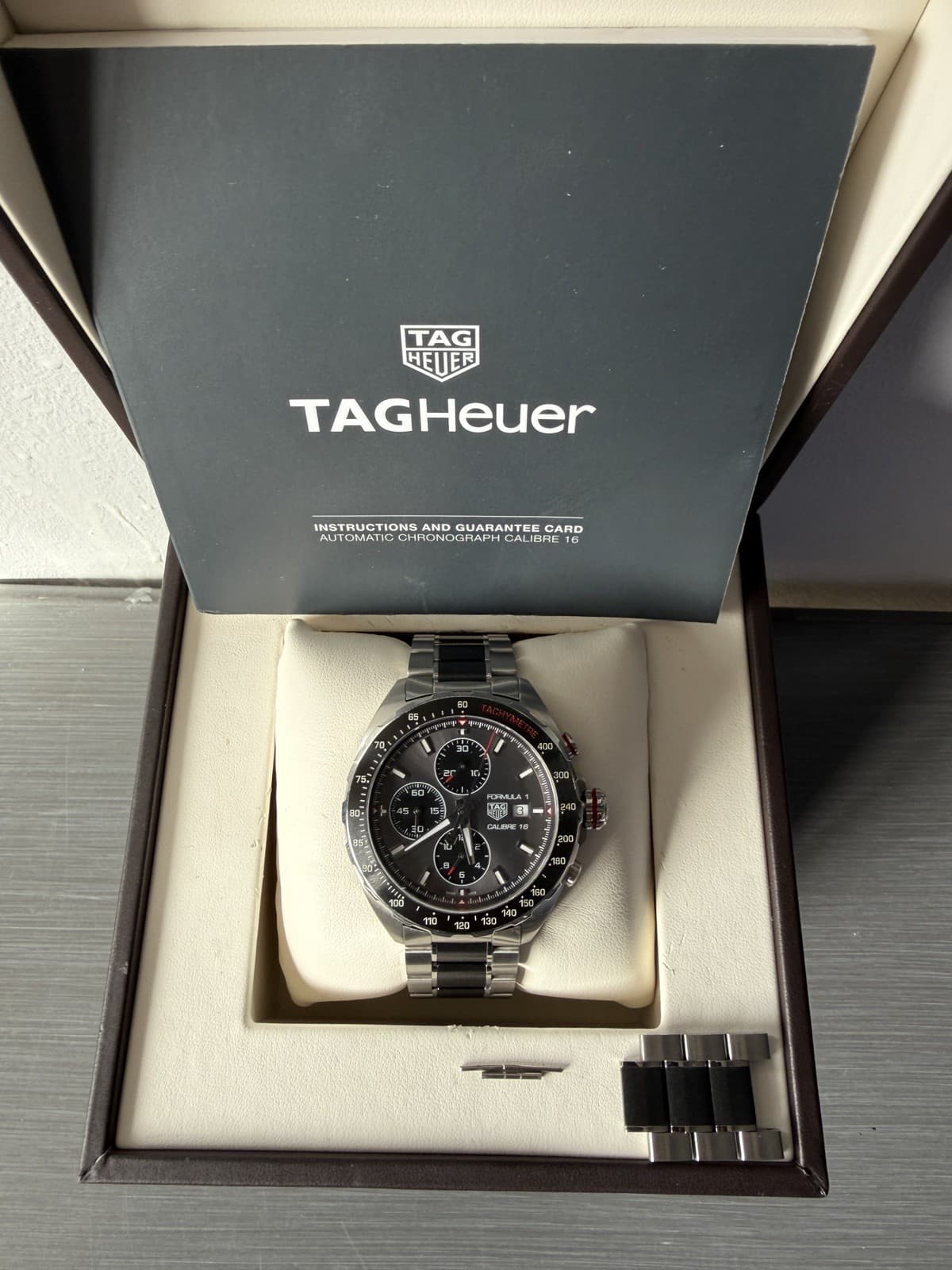 TAG Heuer Formula 1 Calibre 16 Automatic Chronograph –Full set–  CAZ2012.BA0970
