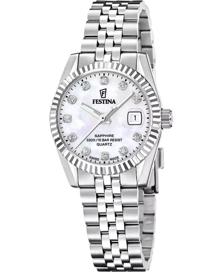 FESTINA Women Analog Quartz Casual Watch Classic Dress Waterproof Fashion