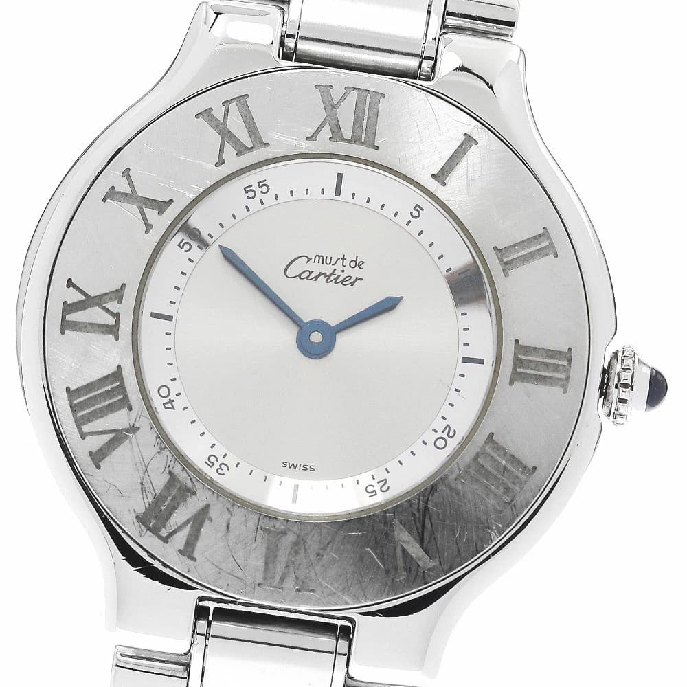 CARTIER W10110T2 Must 21LM Quartz Boys with warranty_894737 Authentic From Japan