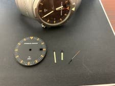 [TRITIUM LUMINOUS] IWC Ocean 2000 Porsche Design Dial & Hands Set