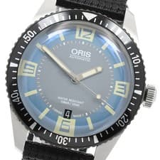 ORIS Divers 65 7707 Date Blue gray Dial Automatic Men's Watch_952513