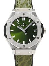 HUBLOT Classic Fusion Titanium Green 33mm 581.NX.8970.LR 33mm Green Box #T160