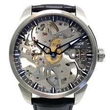 Tissot T-Complication Squelette T070405A Manual Leather Excellent condition Rare