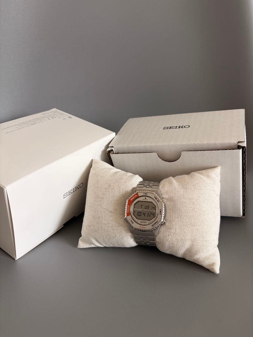 SEIKO Godard Haberdashery Rotocall Quartz Watch SBJG025 Digital Limited Edition