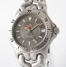 TAG Heuer S/el SEL WG1213-K0 Quartz Gray Dial 34 mm Midsize