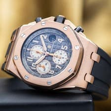Audemars Piguet Royal Oak Offshore Chrono 42 AP Half Brick Gray 26470or Full Set