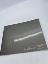 jaeger le coultre Polaris AmvoX Aston Martin Booklet