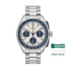 Citizen Bulova Lunar Pilot 98K112 43.5 Silver Stainless