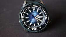 Seiko Baby Tuna Limited Edition SRP453 Blue Gold Black Automatic watch 45.5mm