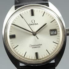 Vintage OMEGA Seamaster COSMIC 136.017 Tool107 Men's Manual Watch 34mm Date