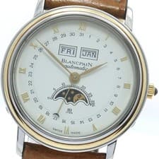 Blancpain Villeret Complete Calendar Moon Phase Automatic Men s 871201