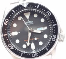 [EXC+5] SEIKO 7S26-0020 41mm SKX007 Black Dial Automatic Men's Diver's Watch