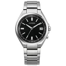 Citizen CB1160-55E Black Direct Flight Titanium Atomic Radio Solar Watch Men NEW
