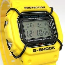 Casio G-Shock DW-5600ED-9 Speed Model Digital Quartz Men's Watch Yellow Used