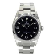 Rolex Explorer 1 114270 36mm Stainless Steel Black Dial Automatic Box #KN174