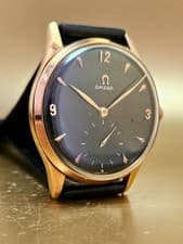 VINTAGE & FINE OMEGA 36,5 MM DIAMETER MANUAL WINDUP MOVEMENT 1950s WRISTWATCH !!