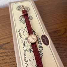 Omega De Ville antique automatic watch gold leather band used