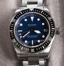 Monterey Dive Watch Sea Phantom Automatic 39mm Used Good Condition