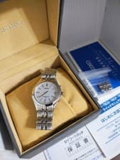 Seiko Dolce Dress Watch Solar Radio Quartz Titanium SADZ063 wrist 18cm