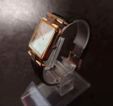 Givenchy Orsay Watch Timepiece Square Gold 4G Logo Vintage Genuine Edition
