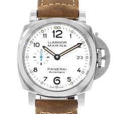 Panerai Luminor Marina 1950 3 Days PAM 01523 42mm White Dial Steel Mens Watch