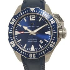 HAMILTON Open Water Automatic Watch Navy H777050 Used SKAI-0