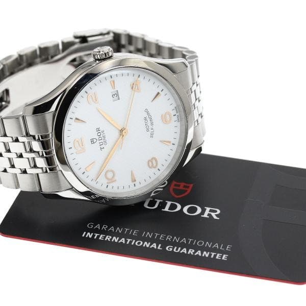 TUDOR 1926 91650 42mm SS Silver Dial Automatic Date Watch #C317