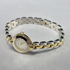 RADO Florence Silver Gold Quartz Watch Used New Listing From Japan