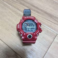 Casio G-Shock GW-9400RDJ-4JF Rescue Red, Rare, Good Condition, No Accessories