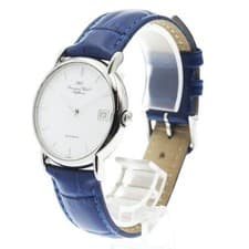 IWC PORTOFINO IW351320 34mm SS White Dial Automatic Date Leather Strap #C540