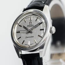 Vintage 1968 *NEAR MINT* OMEGA Seamaster Cal.671 Automatic Silver 26mm Womens