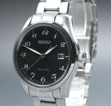 [N MINT ] SEIKO Presage 6R15-03N0 40mm Black Dial Date 23J Automatic Men's Watch