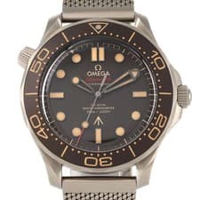 Authentic Omega Seamaster Diver 300M 007 Edition TI 210.92.42.20.01.001 TI M...