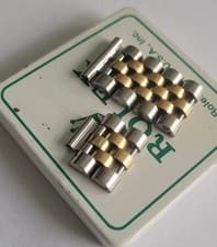 Rolex genuine  18k/steel jubilee 20mm 62523H bracelet six bottom connector links