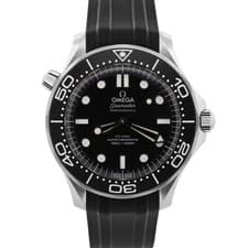 NEW 2026 PAPERS Omega Seamaster Diver 300M BLACK 210.32.42.20.01.003 42mm BOX