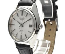 [EXC+4] Vintage King Seiko Hi-Beat 5625-8000 White Automatic 1974 Men From JAPAN