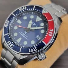 Seiko Prospex SBDC057 Diver Pepsi 6R15-04C0 Automatic Men's Watch Box from Japan