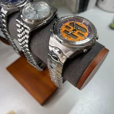 Seiko Juji Arrow Watch Used From Japan 200m Waterproof Silver Digital Analog