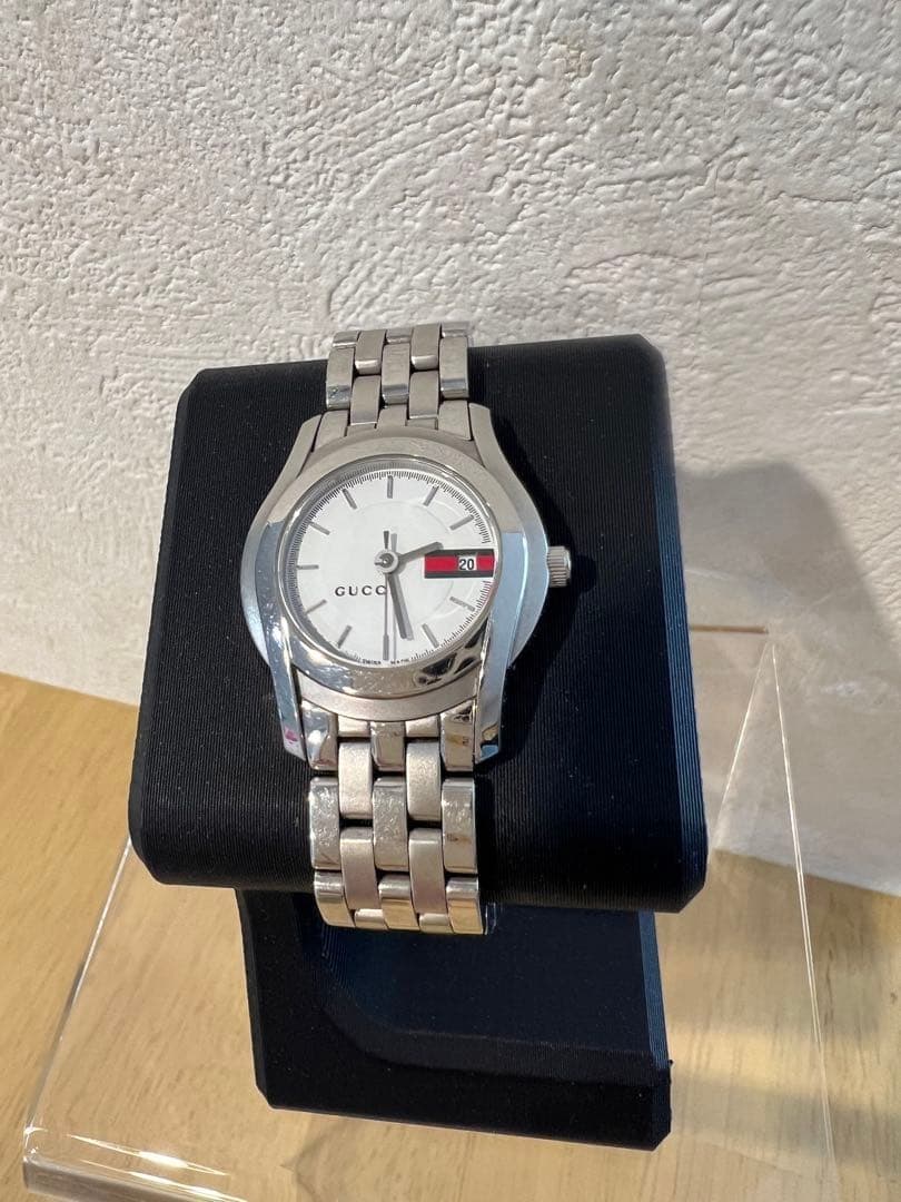 Gucci Sherry Line 5500L Quartz White Dial Watch,
