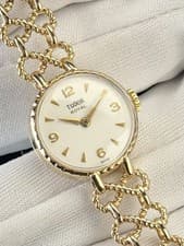 9ct Gold  Rolex Tudor Royal Vintage Ladies Cocktail Watch Art Deco Bracelet 20mm