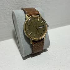 Omega Automatic Day Date 166.0202 Cal 1022 Gold Plated 37mm Read description