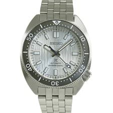 Seiko Prospex Diver Watch SBDC187 41mm Silver Dial 200m Waterproof Used